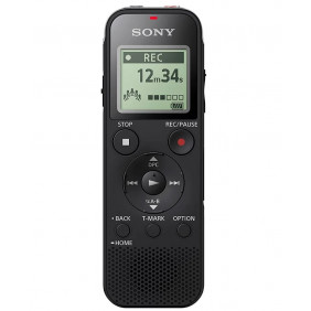 Sony ICD-PX470 Enregistreur vocal numérique stéréo avec enregistreur vocal USB intégré Noir