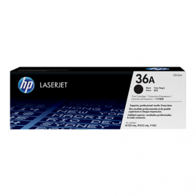 Pack de 2 Cartouches de toner d'origine HP 36A noir - CB436AD