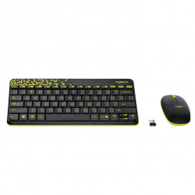 Logitech MK240 Wireless Keyboard Mouse Black 2.4 GHZ