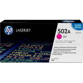 Toner hp 502A Q6473A magenta pour hp CLJ 3600/3800