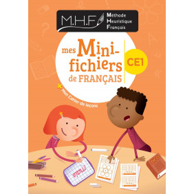 Méthode heuristique français CE1 - Mes mini-fichiers de français + mon cahier de leçons - Grand Format Edition 2021