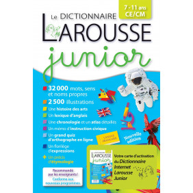 dictionnaire Junior 7/11 ans bimédia Relié