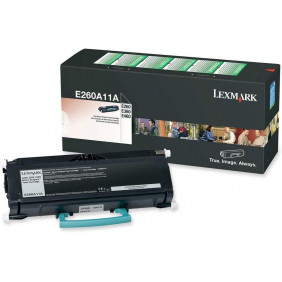 Lexmark E260A11E Cartouche de toner pour E260 E360 E460 E462 Noir
