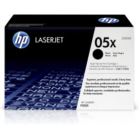 HP 05X Toner Noir Authentique (CE505X) pour imprimante HP LaserJet P2055