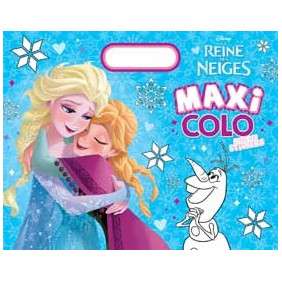 La Reine des neiges - Maxi colo avec des stickers