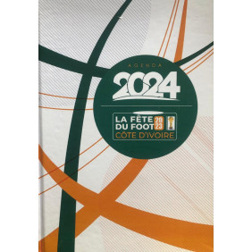 Agenda 2024 la fête du foot côte d'ivoire 2023 assorties