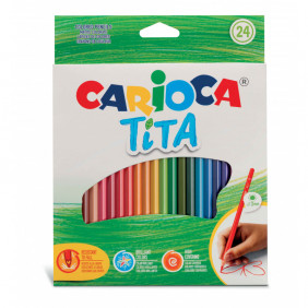 Crayons de couleur Tita - 24 pièces