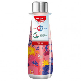 Maped Picnik Concept Adultes - Bouteille isotherme 500ml - Flowers