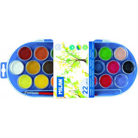 Aquarelle etui 22 pastille milan