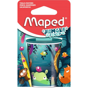 Maped – Taille-crayon canette en métal – Deux trous de différents diamètres - 044103