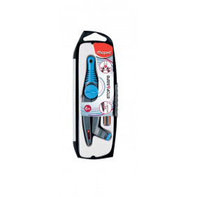 Maped 192611 - 1 coffret compas Stop & Safe à bague présentoir de 10 - Vendu à l'unité