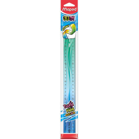 Maped Twist'n Flex - Règle flexible 30 cm - disponible dans différentes couleurs
