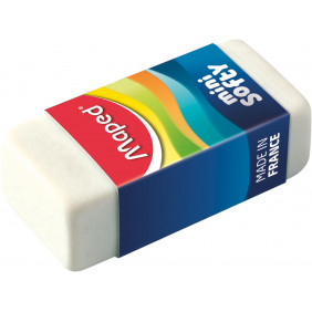 Maped gomme Softy format mini, boîte de 36 pièces - Vendu à l'unité