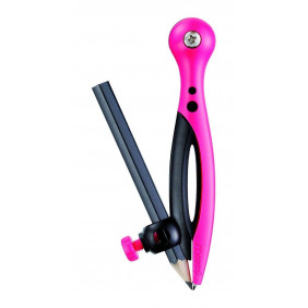 Boussole scolaire, plastique, pour crayon, Maped Vivo Coloris Aléatoire - Vendu à l'unité