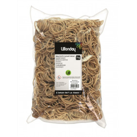 Wonday bracelets caoutchouc 80 mm sac 1 kg
