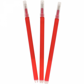 Etui de 3 recharges pour stylo effaçable pointe moyenne rouge