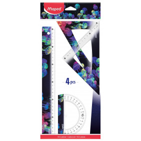 Maped 981833 - Set de Traçage 4 Pièces Deepsea Paradise