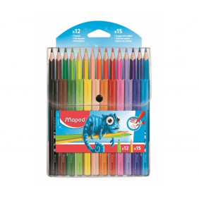 Pack Marqueurs Océan X12 + Crayons ColorPeps X15 H&S