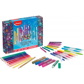Maped - Kit de Coloriage Scintillant Color'Peps 31 pièces