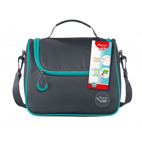 Maped Picnik - Sac à Déjeuner Origins - Sac à Déjeuner Isotherme - Facile à Nettoyer - Gris