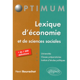 Lexique d'économie et de sciences sociales
