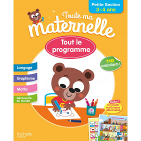 Toute le programme Petite section - Avec 110 autocollants - Grand Format