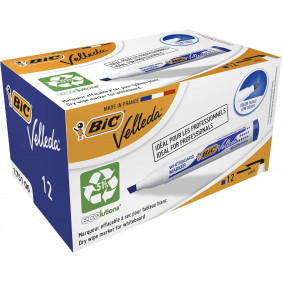 Marqueur Velleda 1751 - Bleu : Bic