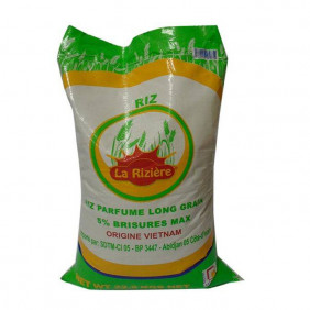 LA RIZIERE - Riz vietnamien long grain parfumé 22,5kg