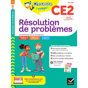 Résolution de problèmes CE2 - Grand Format Edition 2022 - 8 à 9 ans