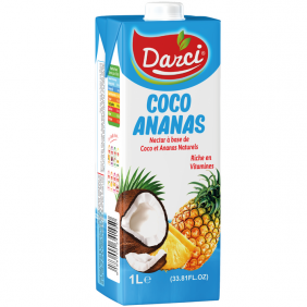 DARCI - Jus nectar coco ananas 1L