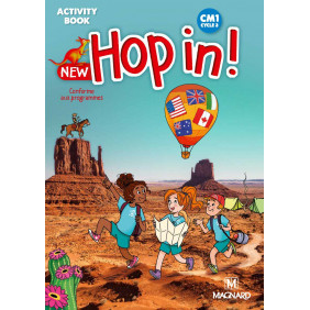 New Hop in! CM1 cycle 3 - Activity Book Edition 2019 - Grand Format