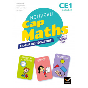 Mathématiques CE1 cycle 2 Cap Maths - Cahier de Géométrie Edition 2020 - Grand Format