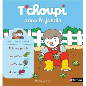 T'choupi dans le jardin - Album - Dès 2 ans