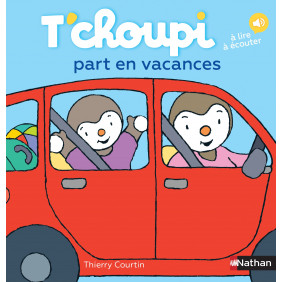 T'choupi part en vacances - Album - Dès 2 ans