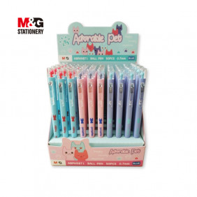 M&G stylo à bille Bleu 0.7mm H9871 - Vendu à l'unité