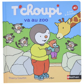 T'choupi va au zoo - A lire, à écouter - Album - Dès 2 ans