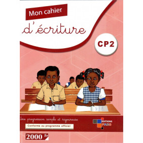 Mon cahier d'écriture CP2 - Editions FABS