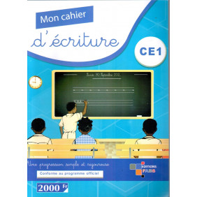 Mon cahier d'Ecriture CE1 - Editions FABS