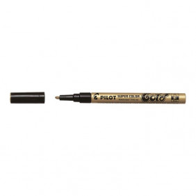 Pilot Super Color - Marqueur permanent - pointe fine - or