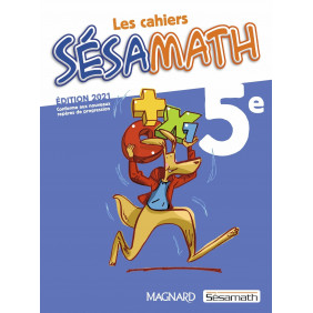 Les cahiers Sésamath 5e Edition 2021 - Grand Format