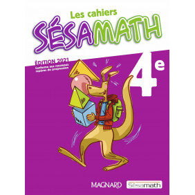 Mathématiques 4e Les cahiers Sésamath Edition 2021 - Grand Format