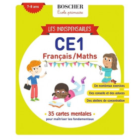 Les indispensables CE1 Français-Maths - 7-8 ans - Grand Format