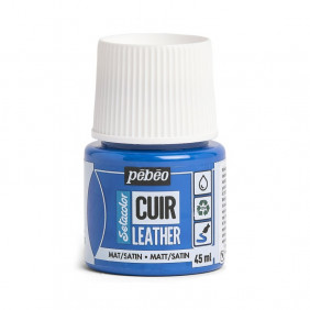 Setacolor cuir 45ml bleu océan