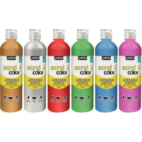 Acrycolor assortie basique 500ml - Vendu à l'unité