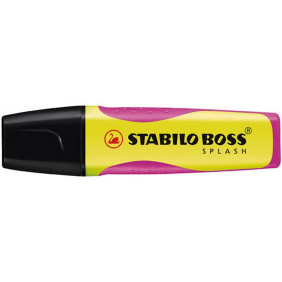 Surligneur- STABILO BOSS SPLASH- 1 surligneur fluo- Jaune