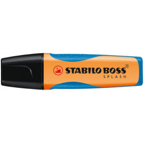 Surligneur- STABILO boss splash- 1 surligneur fluo- Orange