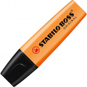 STABILO Surligneur boss Rechargeable Pte Biseautée 2-5 mm Orange