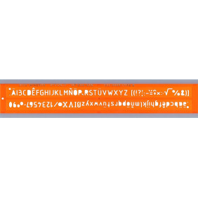 MINERVA trace lettres iso3098/1 n°5