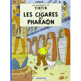 Les Aventures de Tintin Tome 4: Les cigares du pharaon - Album