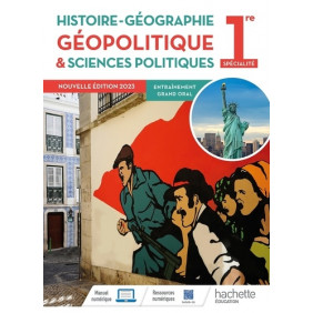 Histoire-Géographie, Géopolitique et Sciences politiques, 1re Spécialité - Grand Format Edition 2023